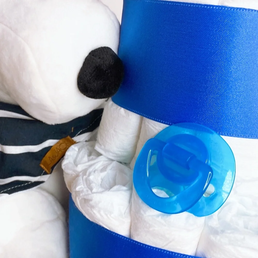 Puppy Diaper Cake, Doggy Diaper Cake